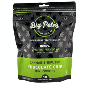 Alternative view of Big Pete's - 100mg 10pk Cookies - Chocolate Chip Indica