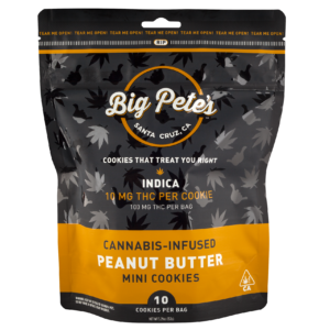 Alternative view of Big Pete's - 100mg 10pk Cookies - Peanut Butter Indica