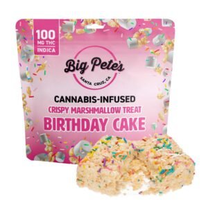 Alternative view of Big Pete's - 100mg - Birthday Cake Crispy Marshmallow Treat