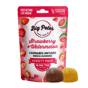 Alternative view of Big Pete's - 100mg Gummies - Strawberry & Watermelon