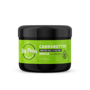Alternative view of Big Pete's - 2000mg - Cannabutter Indica